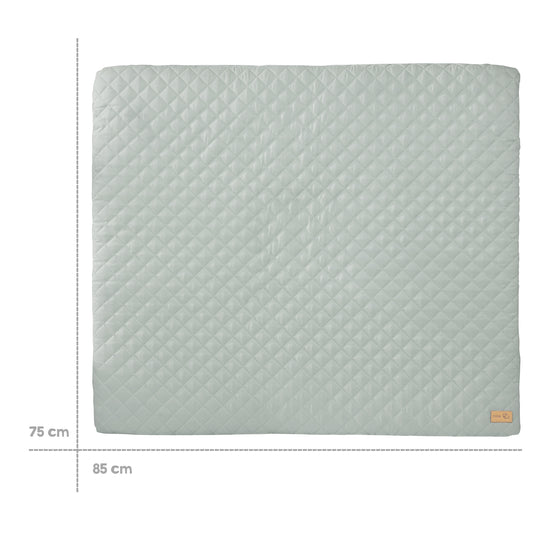 Wickelauflage soft 'roba Style' 85x75 cm, abwischbar, frosty green