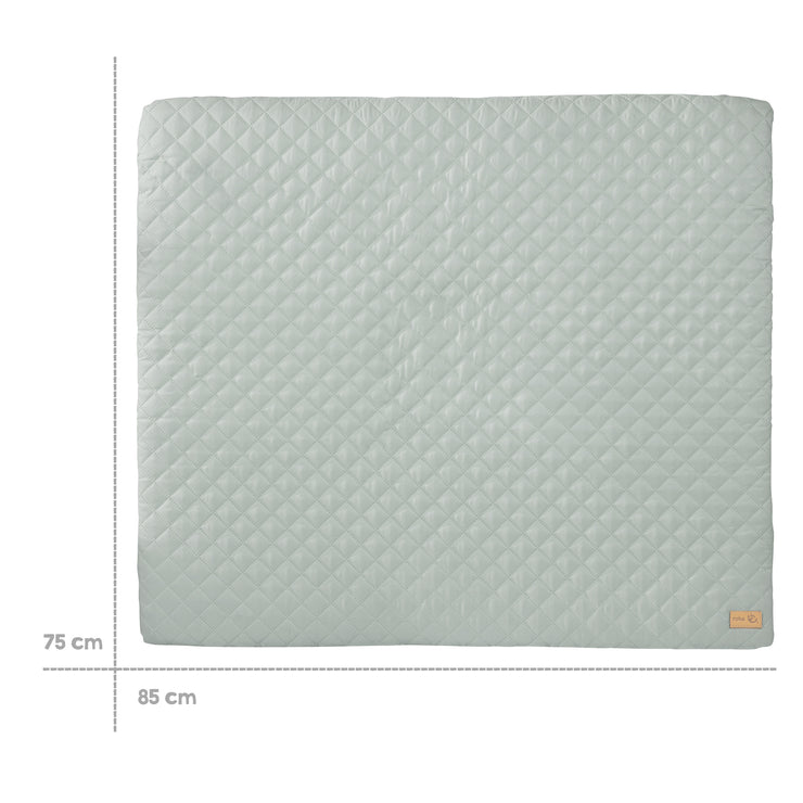 Matelas à langer soft "roba Style", 85x75 cm, essuyable, vert givré