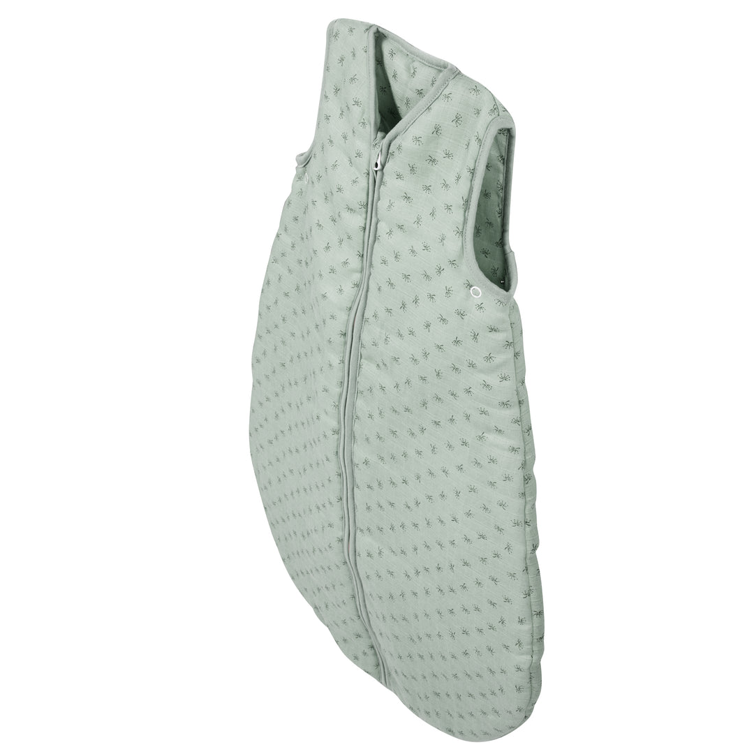Saco de dormir orgánico 'Lil Planet' frosty green, 70 - 110 cm, de muselina orgánica (GOTS)