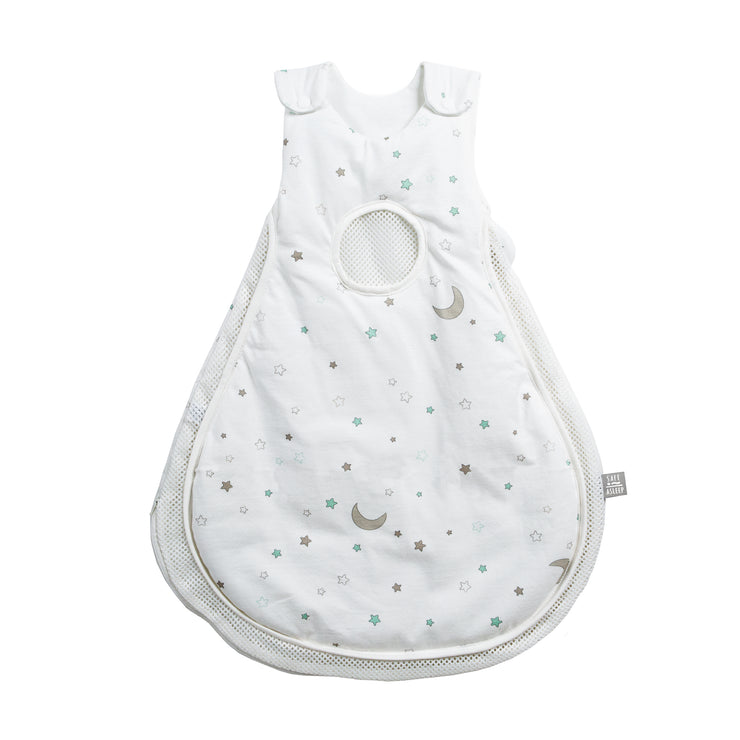 Saco de dormir 'safe asleep®' Air PLUS, diseño 'Sternenzauber' incl. mameluco