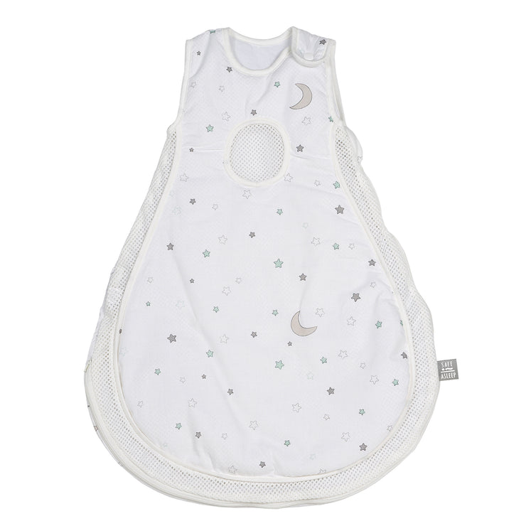 Saco de dormir para bebés 'safe asleep®' Easy Air, diseño 'Sternenzauber', 100% algodón