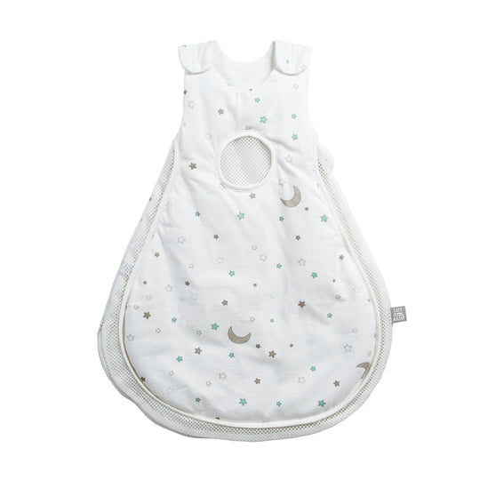Saco de dormir 'safe asleep®' Air, diseño 'Sternenzauber', de jersey de algodón