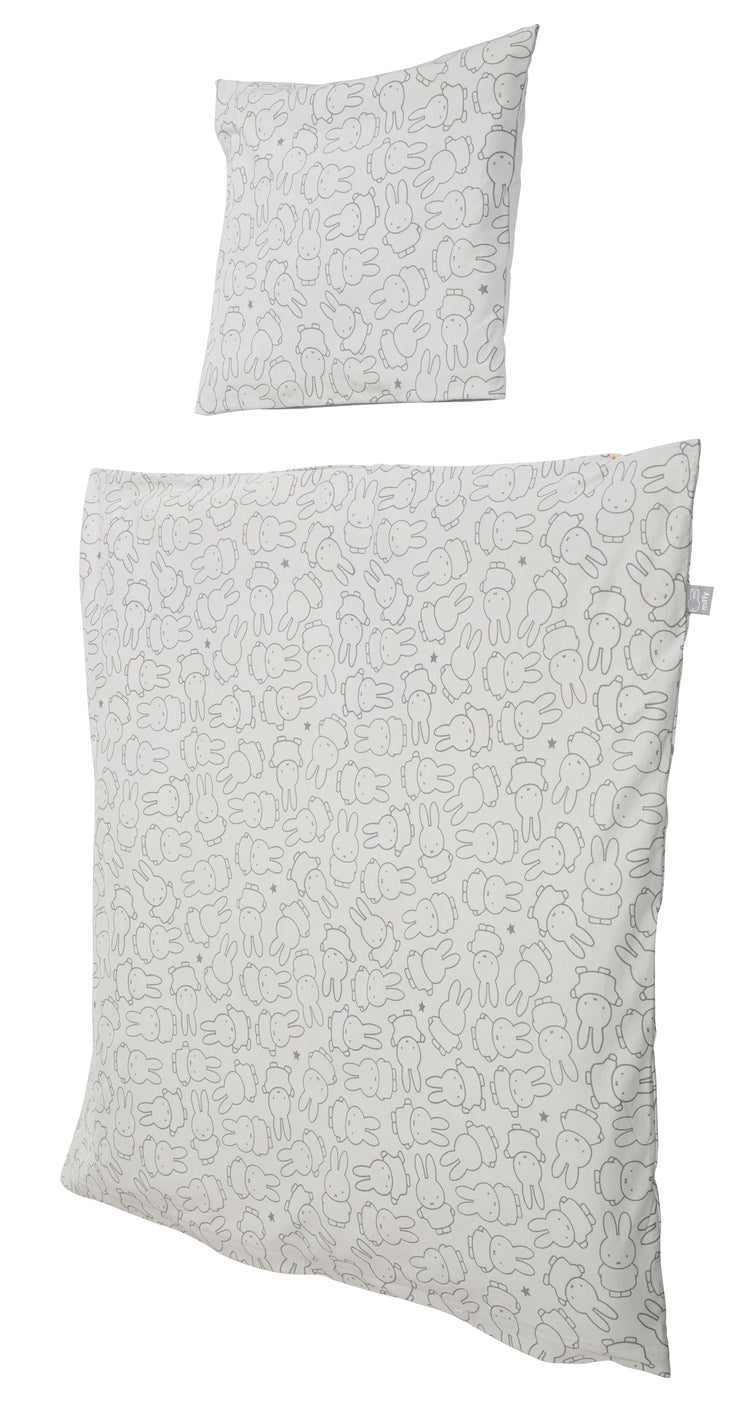 Berceau lin «Miffy®», composé de maillot 100% coton, 80 x 80 cm, pour le lit pour bébé et le berceau