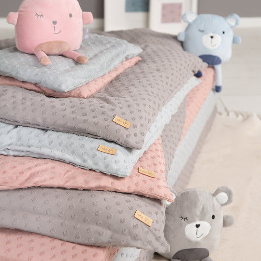 Organic Bedding 'Lil Planet', 2-Piece Set, Silver Grey, 100 x 135 cm, Jersey GOTS Certified