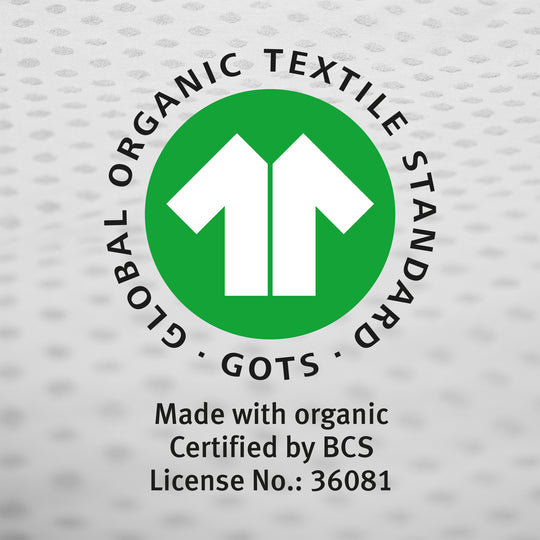 Organic Bedding 'Lil Planet', 2-Piece Set, Silver Grey, 100 x 135 cm, Jersey GOTS Certified
