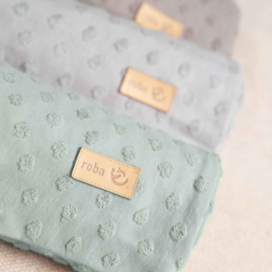 Organic Bedding 'Lil Planet', 2-Piece, Frosty Green, 100 x 135 cm, Jersey GOTS Certified