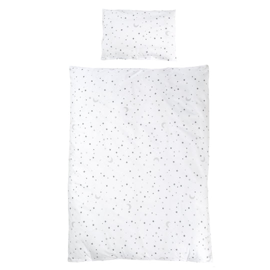Biancheria da letto 'Sternenzauber', 2 parti, 100 x 135 cm, 100% cotone, piumone e federa