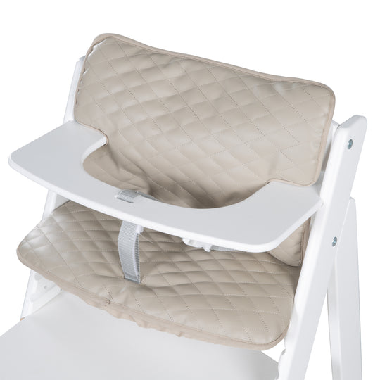 Seat Reducer 'Luxe' - 2-Piece Insert 'Greyish Quilted' for All 'Sit Up' High Chairs