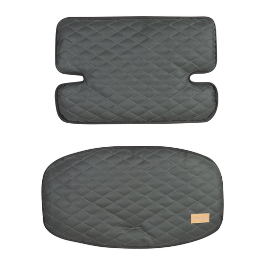 Seat Reducer 'Luxe' - 2-Piece Insert 'Graphite Quilted' for All 'Sit Up' High Chairs