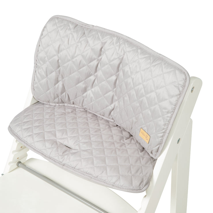 Reductor de asiento 'estilo roba', inserto de silla alta de 2 partes / cojín de asiento para sillas de escalera altas