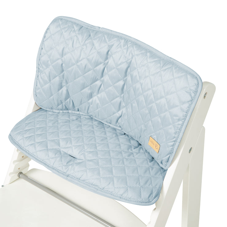 Réducteur de siège 'roba style', bleu clair, coussin d'assise en 2 parties / insert pour chaises hautes évolutives