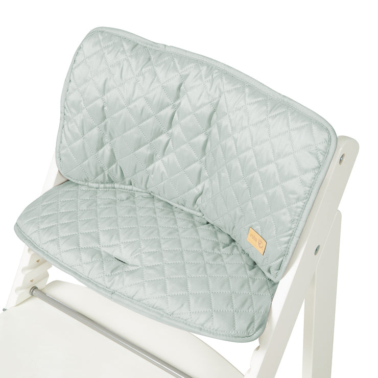 Seat reducer 'roba Style', frosty green, 2-piece seat cushion / insert for stair highchairs
