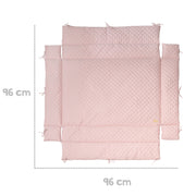Passion insert 'Roba Style', runway 75 x 100 - 100 x 100 cm, side padding, pink/mauve