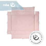 Tapis de parc "roba Style", pour tous les modèles 75 x 100 à 100 x 100 cm, rose/mauve