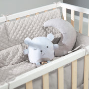 Playpen insert 'roba Style', for play-yards 75 x 100 cm - 100 x 100 cm, silver grey