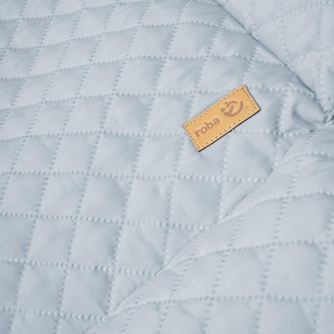 Playpen Insert 'roba Style' - 75 x 100 - 100 x 100 cm - Side Padding - Light Blue