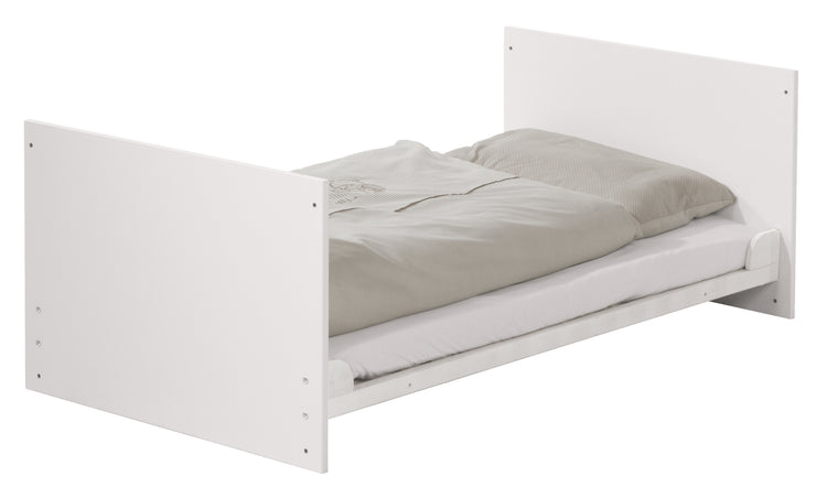 'Maren' room set, incl. Combo bed 70 x 140 cm, wide changing table & 3-door wardrobe, white