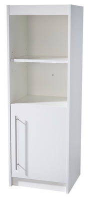 Stand shelf 'Maren', wooden shelf for baby & children's room, body/fronts white