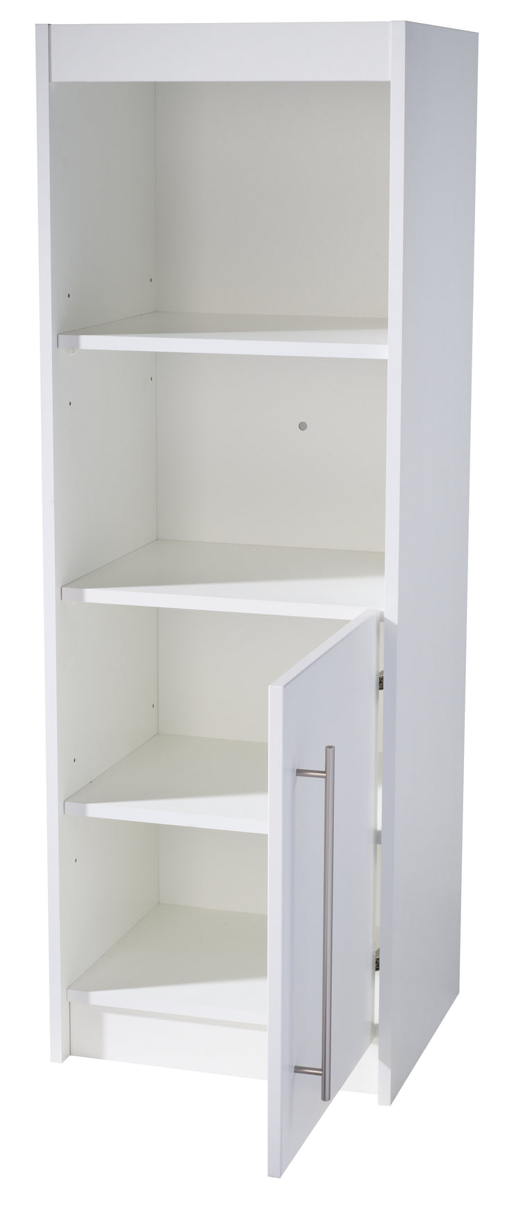 Stand shelf 'Maren', wooden shelf for baby & children's room, body/fronts white