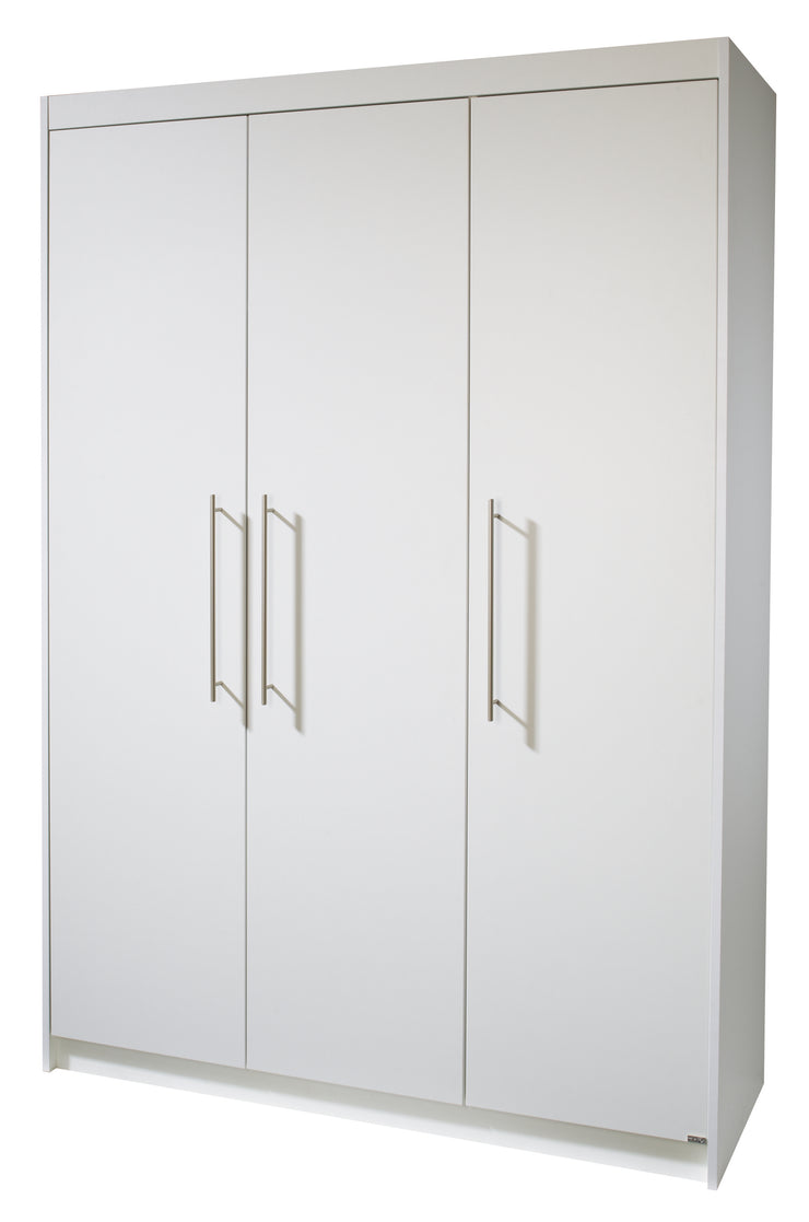 Armoire "Maren", 3 portes, armoire à portes battantes, HxLxP : 190 x 131 x 52 cm, blanc