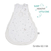 Komplettbettset 'safe asleep®', 70 x 140 cm, 'Sternenzauber', inkl. Matratze, Nest & Babyschlafsack