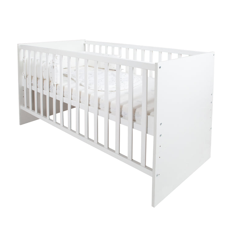 Komplettbettset 'safe asleep®', 70 x 140 cm, 'Sternenzauber', inkl. Matratze, Nest & Babyschlafsack