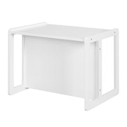 Grupo de asientos 3en1- Taburete y mesa reversibles - Blanco