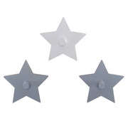 Gancho de pared 'Little Stars' con motivo de estrella, perchero y decoración para habitaciones de bebés y niños