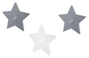 Gancio da parete "Little Stars" con motivo a stella, appendiabiti da parete e decorazioni per camera bambini