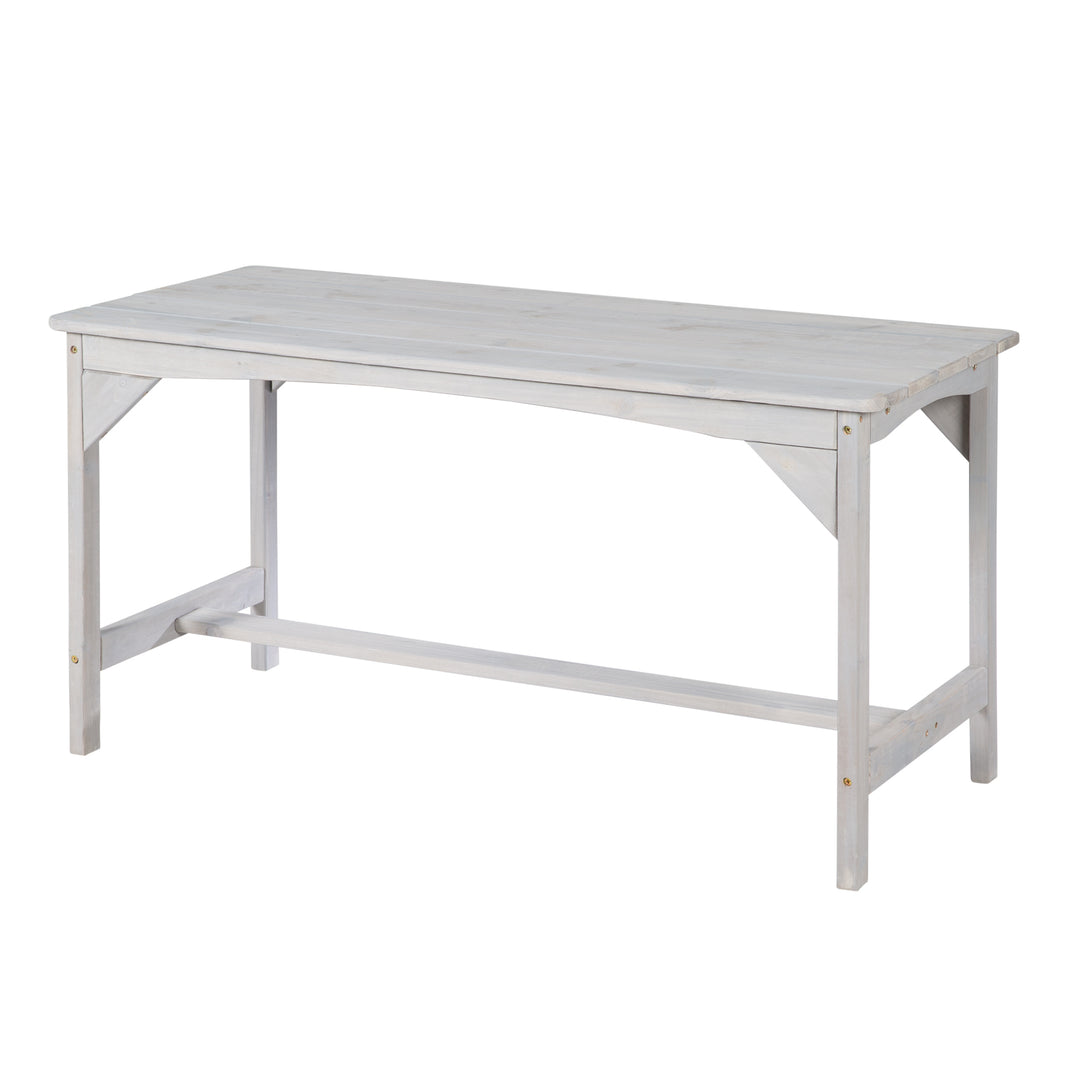 Conjunto de asientos Outdoor+ 1 mesa, 2 bancos, sombrilla y cojines 'Little Stars' - Gris