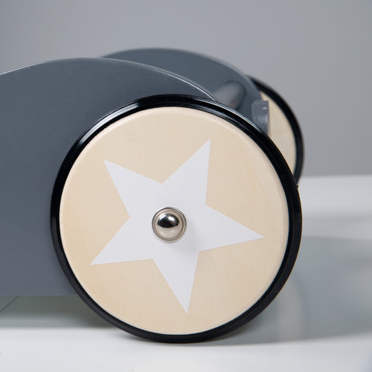 Chariot pour enfant 'miffy®', avec frein, utilisable comme poussette pour poupée