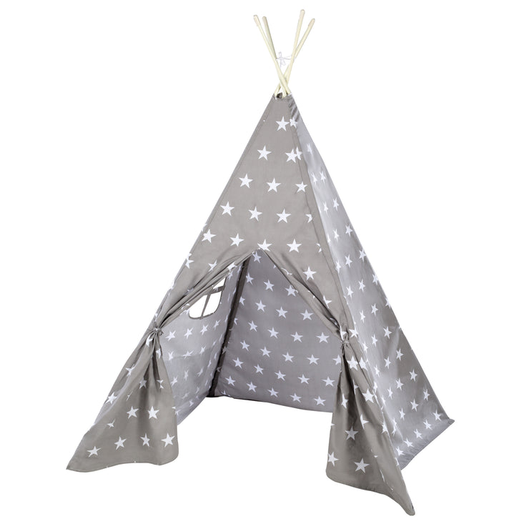 Juega tienda 'Little Stars', floor pad y bolso, Wigwam para guardería y al aire libre