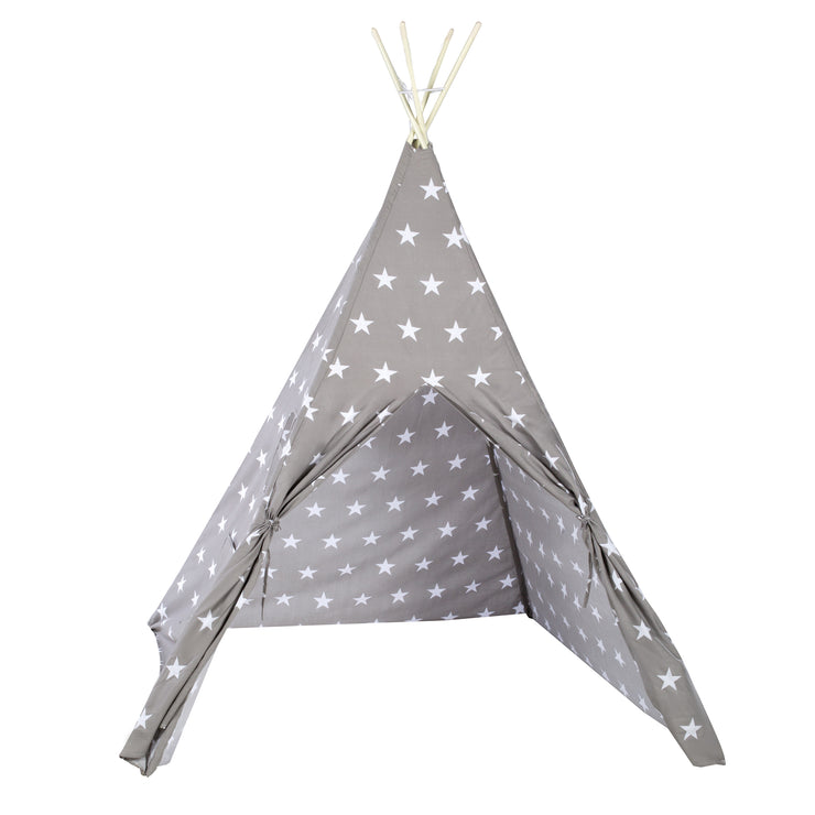 Jouez à la tente «petites étoiles», tampon de sol et sac de transport, wigwam pour la chambre pour enfants et extérieur