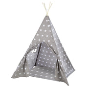 Jouez à la tente «petites étoiles», tampon de sol et sac de transport, wigwam pour la chambre pour enfants et extérieur