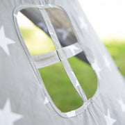 Jouez à la tente «petites étoiles», tampon de sol et sac de transport, wigwam pour la chambre pour enfants et extérieur