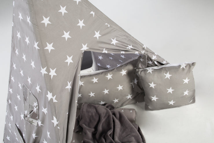 Play tent 'Little Stars', floor mat & carrier bag, wigwam for children's rooms & outdoors