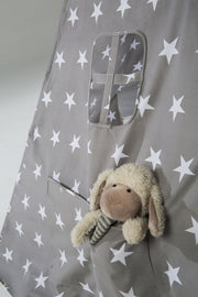 Play tent 'Little Stars', floor mat & carrier bag, wigwam for children's rooms & outdoors