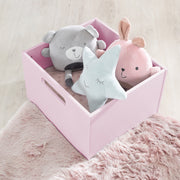 Boîte de rangement pour la chambre d'enfant, espace de rangement pour les jouets, la décoration, rose