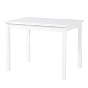 Children's table, white table for playing, crafting & painting in the children's room, HxWxD: 51 x 66 x 50 cm