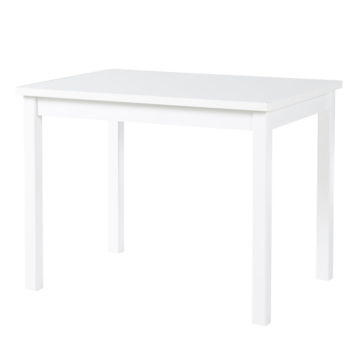 Mesa infantil, mesa blanca para jugar, artesanía y pintura en la sala de los niños, HxWxD: 51 x 66 x 50 cm