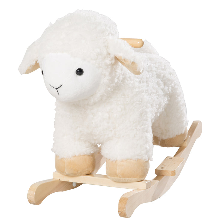 Bascule forme de mouton - Bascule en bois pour bébé