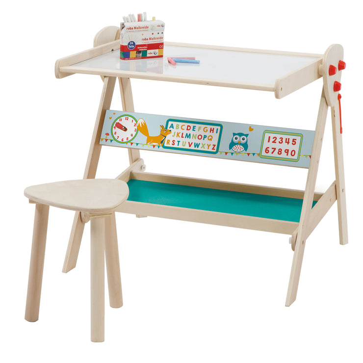 Set tableau et siège pour enfant, tableau transformable en kit table-c –  roba