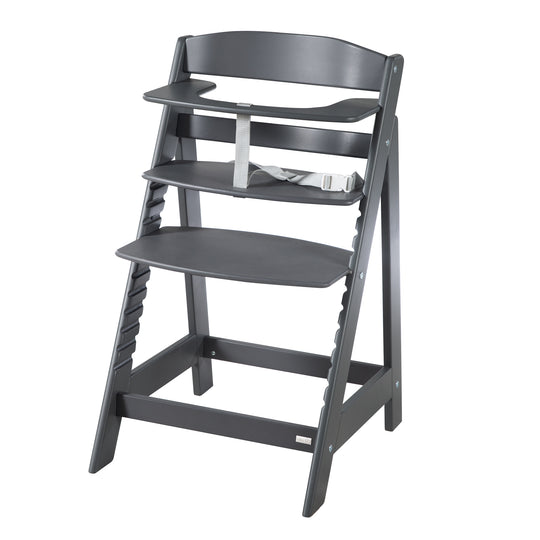 Chaise haute évolutive 'Born Up' Set + Transat 'roba Style' - Dès la naissance - Anthracite