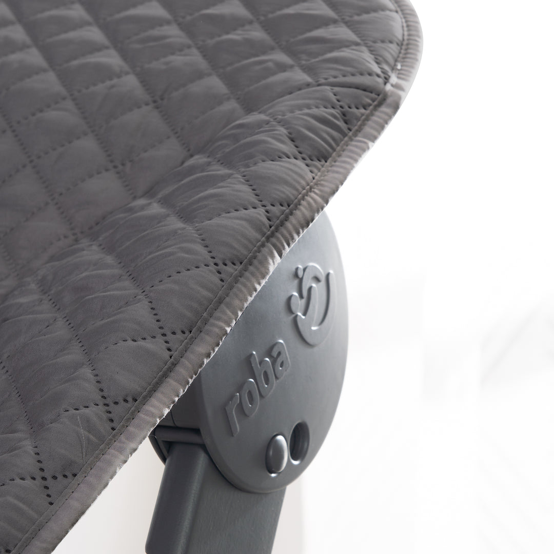 Chaise haute évolutive 'Born Up' Set + Transat 'roba Style' - Dès la naissance - Anthracite