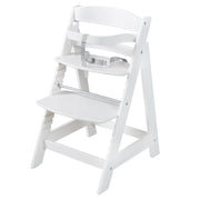 Chaise haute de l'escalier «Born», set 2in1, `` Roba Style Gray », chaise haute avec fonction de mensonge, de la naissance