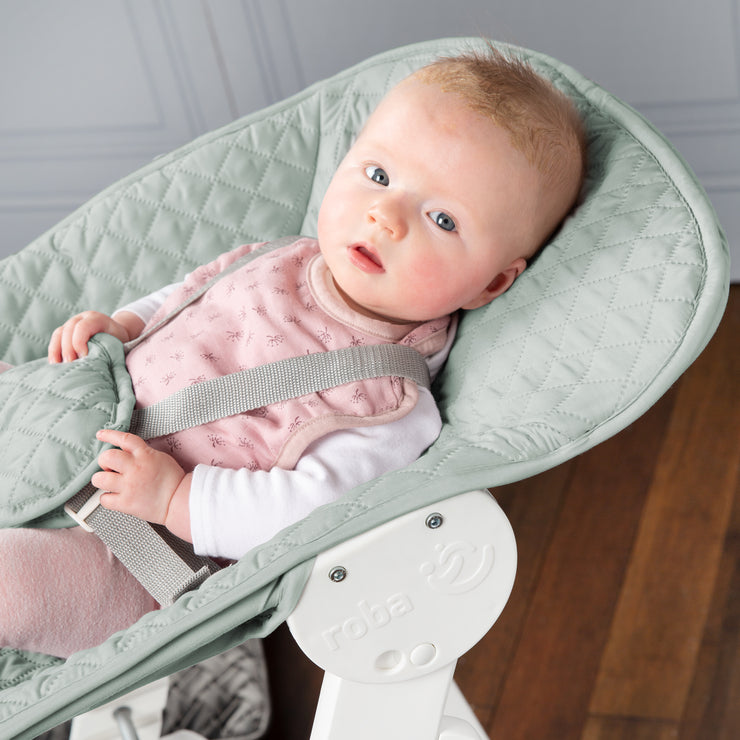 Baby bjorn high chair green deals