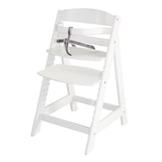 High chair 'Sit Up III', growing from baby high chair to youth chair, wood, white
