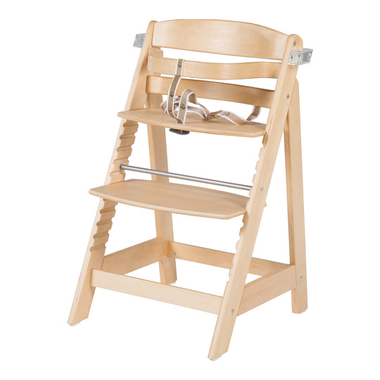 Trona Sit Up FUN + bandeja para comer + cojín de asiento miffy® - Madera natural