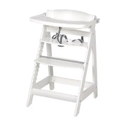 'Sit Up FUN' stair high chair, incl. Removable dining board and bracket, grows with the child, white
