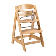 Chaise haute évolutive "Sit Up Click", qui grandit, fermeture à clic innovante, bois naturel